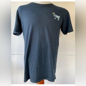 GOAT U.S.A. Double Sided Graphic T-Shirt Size Medium